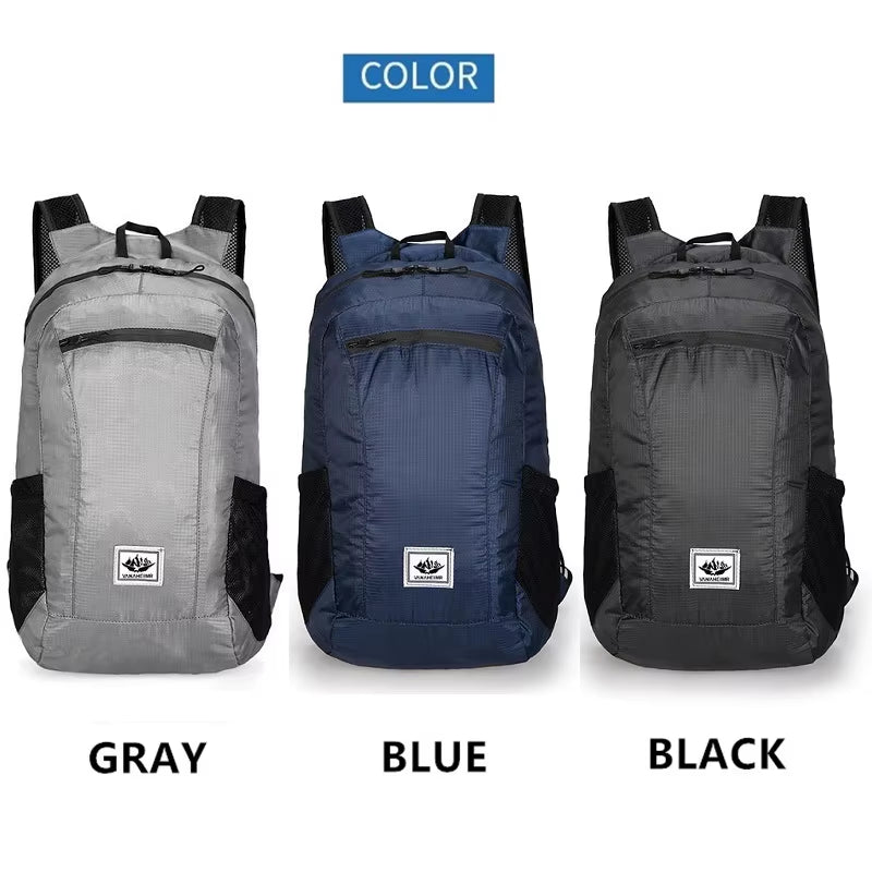 Seastyle Ultra Light Outdoor Backpack Convenient Storage Bag Waterproof and Foldable Backpack Storage Bag