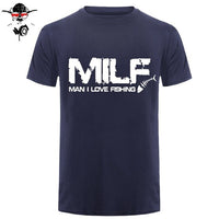 Milf Man I Love Fishinger T-SHIRT Tee