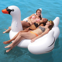 Giant Inflatable Swan Pool Float