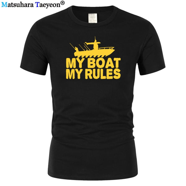 My Boat My Rules Man's T-SHIRT