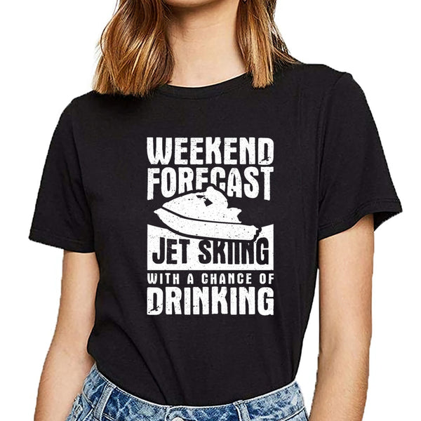 Weekend Forecast Women T-Shirts