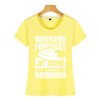 Weekend Forecast Women T-Shirts